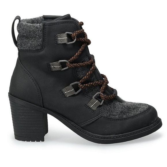 Sonoma Shoes - Sonoma Ortholite Eco Sugarglider Black Boots Lightweight Women's Size 7  NEW